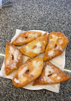 Una foto de Torta frita