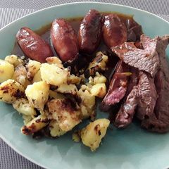 A picture of Sig's Separated Stifado.