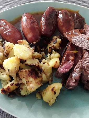 Easy Steps to Prepare Recipe Sig&#39;s Separated Stifado that is Delicious, Delicious}