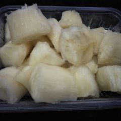 A picture of Boiled cassava.