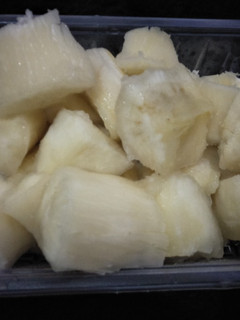 A picture of Boiled cassava.