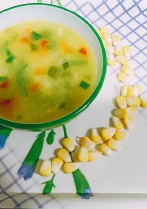 A picture of Sweet Corn Soup.