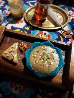 عکسی از دستور کرم صبحانه سنتی