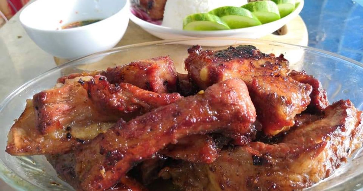 Grilled Pork Chops With Broken Rice Recipe By Nấm Rơm