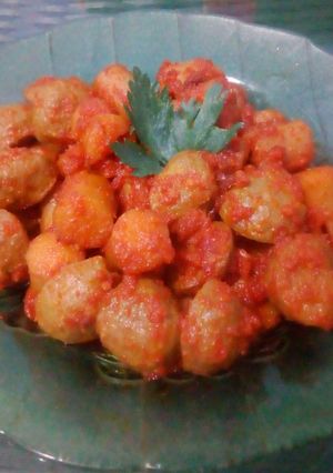 Foto resep Oseng Mercon BakSos (BaksoSosis)