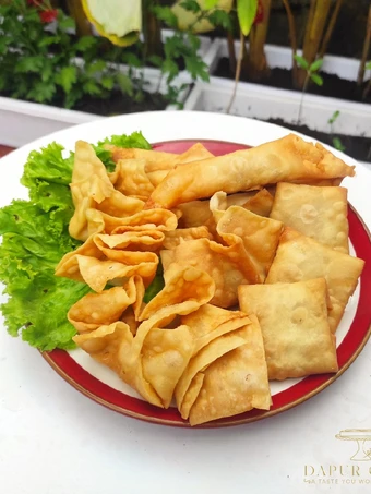 Cara Gampang Membikin Resep  Pangsit Goreng yang Enak, Bisa Manjain Lidah