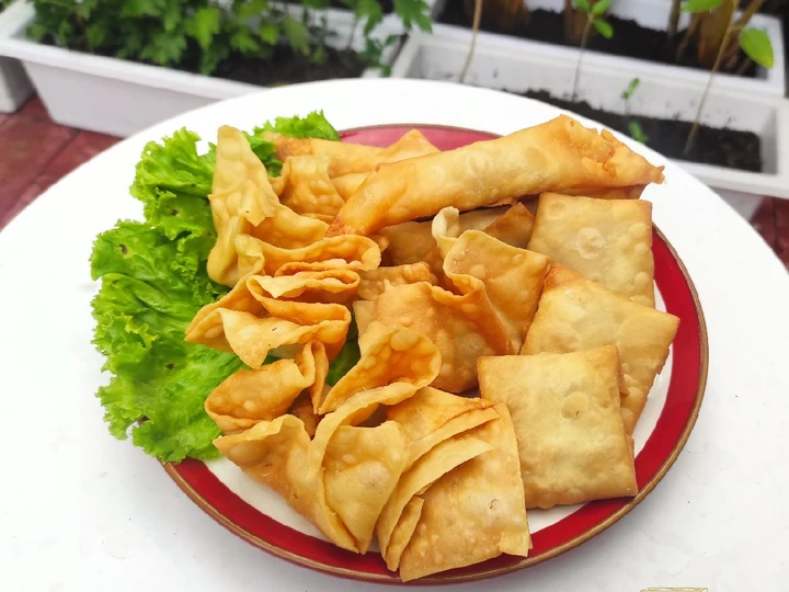 Cara Gampang Membikin Resep  Pangsit Goreng yang Enak, Bisa Manjain Lidah