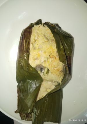 Foto resep Pepes tahu ayam kampung buat balitaku