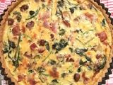 Quiche Ham and Mushroom