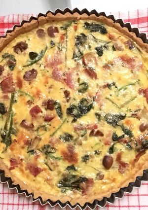 Foto resep Quiche Ham and Mushroom
