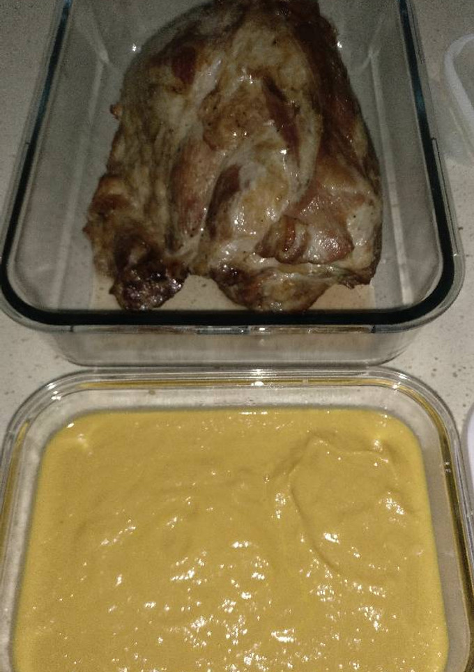 Una foto de Cabezal lomo de cerdo al horno