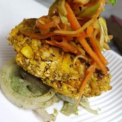 A picture of Sprout makhane kabab.
