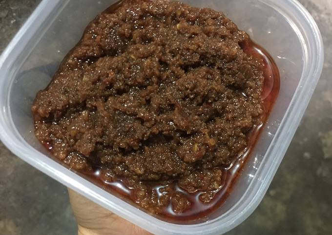 Langkah Mudah untuk Menyiapkan Bumbu Kacang (Siomay,Sate,Cilok,Batagor), Enak Banget