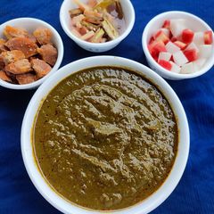 Sarso Ka Saag (sarso, palak, bathua) A picture of Sarso Ka Saag (sarso, palak, bathua).