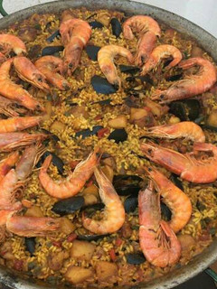 Una foto de Paella de Marisco