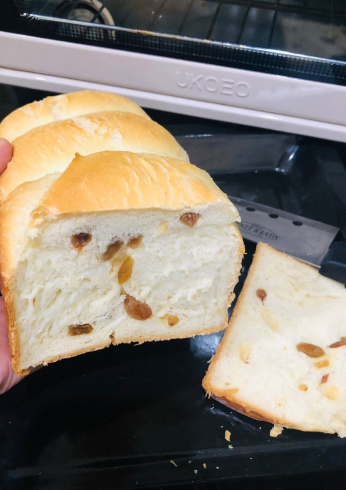 Hình của món Bánh mì gối nho.