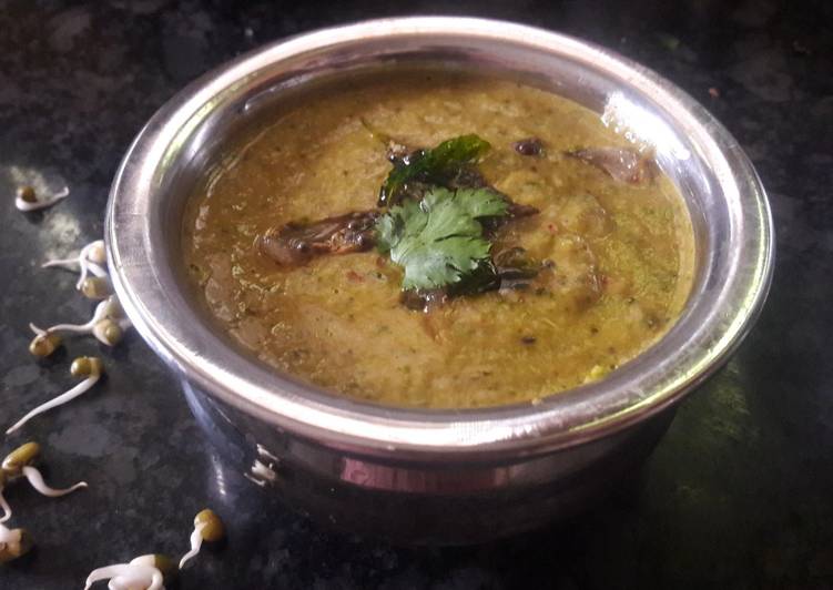 Green moong sprout Chutney