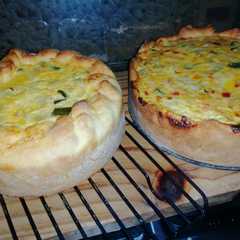 Foto principal de Tarta de zapallito y zucchini