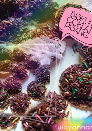 Foto resep Biskuit coklat pisang (no ribet)