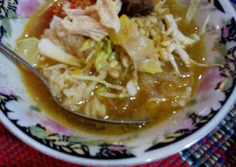 Cara Gampang Memasak Soto ndeso, Enak Banget