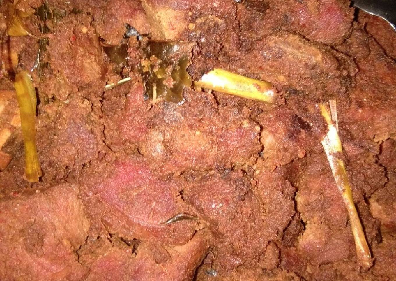 Cara Gampang Membuat #110 Rendang daging sapi, Bisa Manjain Lidah