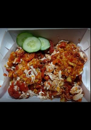 Foto resep Chiken Geprek Sambal goreng