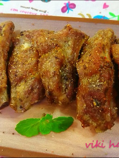 義式豬肋排~氣炸 的食譜成品照片