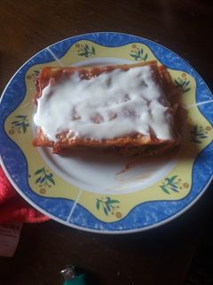 Una foto de Lasaña con salsa bechamel