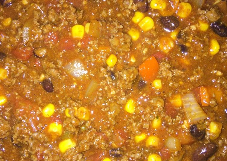 Steps to Prepare Super Quick Homemade Ray&#39;s Truck Stop Chili