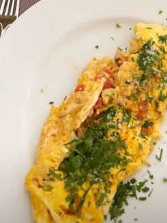 Foto de Omelete de Queijo e Tomate