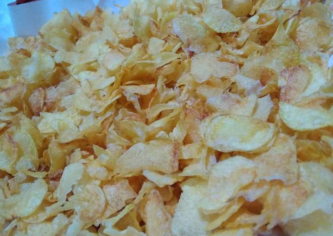 Resep Keripik Kentang Kriuk Gurih Oleh Aladani Cookpad