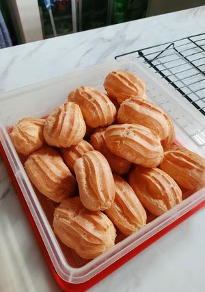 Foto resep Choux Pastry with Cream Filling