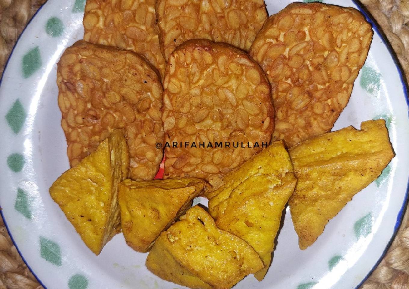 Tempe Tahu Goreng Bumbu Racik