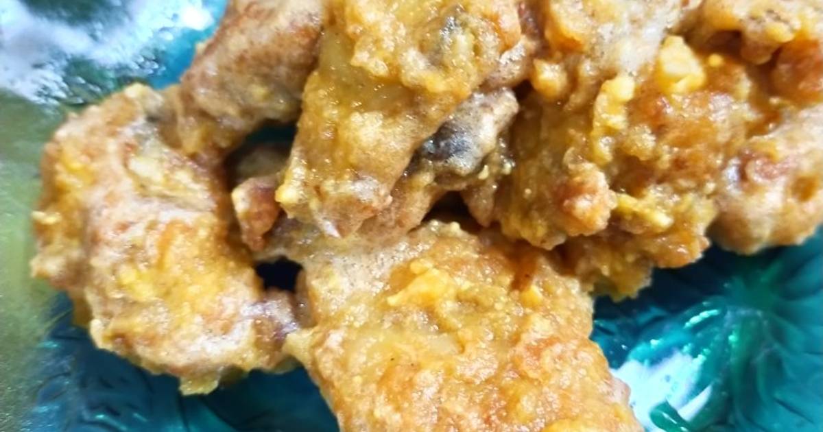 Resep Gurami Krispi Saus Telor Asin (Salted Egg) oleh uswah hasanah