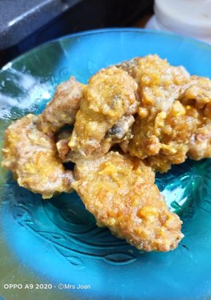 Foto resep Gurami Krispi Saus Telor Asin (Salted Egg)