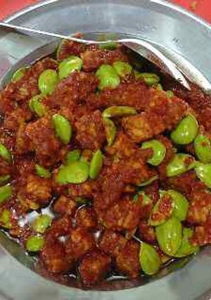 Foto resep Balado Tempe Petai super pedas