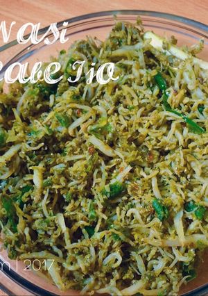 Foto resep Teri Nasi Cabe Ijo