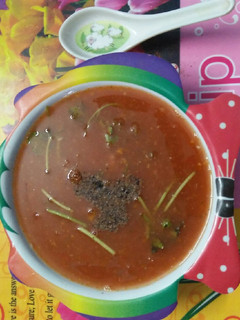 பீட்௫ட் பேபிகார்ன் பெப்பர் சூப்(Beetroot babycorn🌽 pepper soup) செய்முறை முக்கிய புகைப்படம்