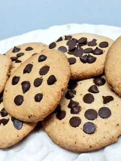 Una foto de Cookies con chips de chocolate sin TACC