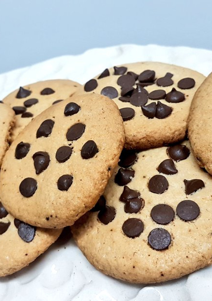 Una foto de Cookies con chips de chocolate sin TACC