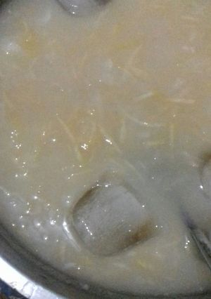 Foto resep Es sirsat +blewa +air tebu ijo