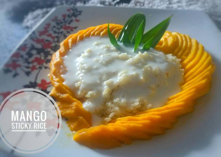 Resep Mango sticky rice, Bisa Manjain Lidah
