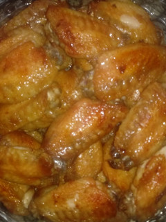 Una foto de Alitas de pollo al curry
