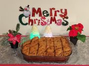 A picture of baklava with lemon syrup