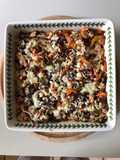 Chorizo & Chili Bread & Butter Pudding