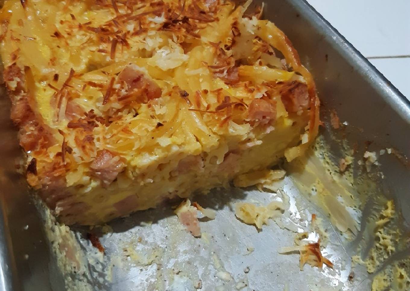 Macaroni schotel👌