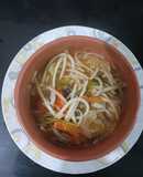 Veg Thukpa Soup (my version)