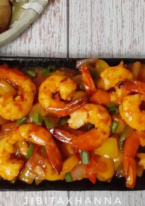 A picture of Sweet Sour Spicy Prawn.