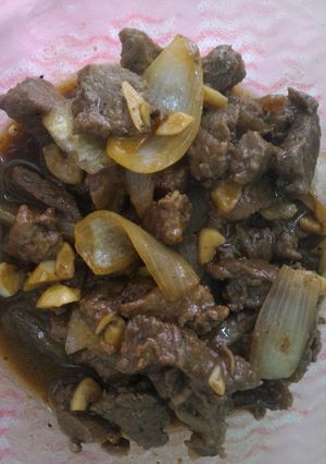 Foto resep Sapi Lada Hitam