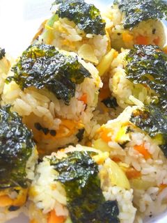 Foto resep Jumeokbap (nasi kepal korea)